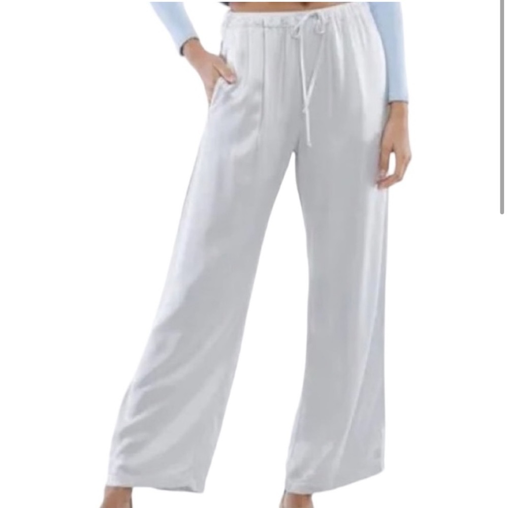 NWT Lacausa Anthropologie Vela Pants Color Bowie Size Small